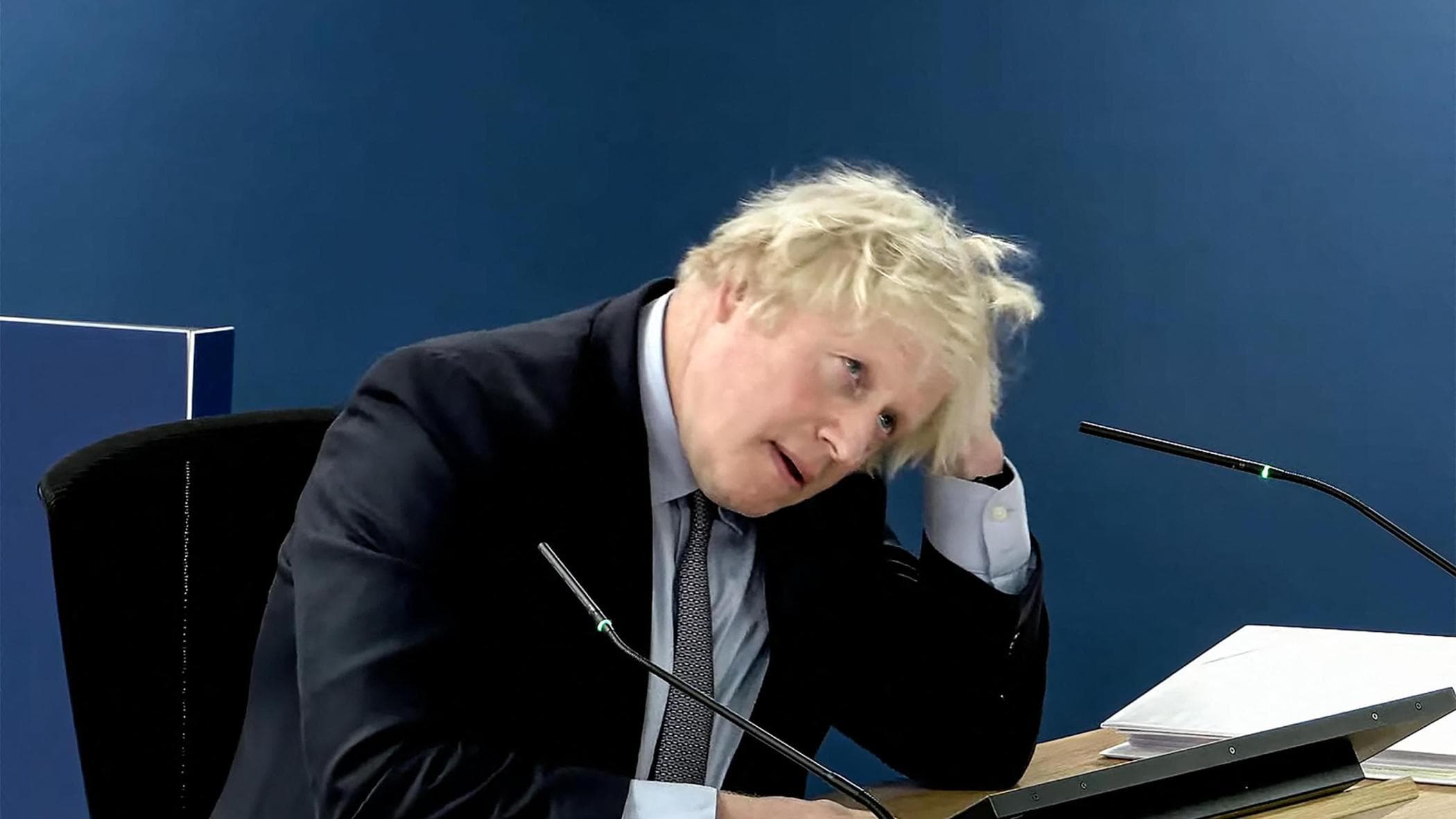 Ritaglio Di Cartone Di Boris Johnson A Mezzo Busto - 90 Cm Con Supporto - Gadget Umoristico Per Feste E Scherzi - 2