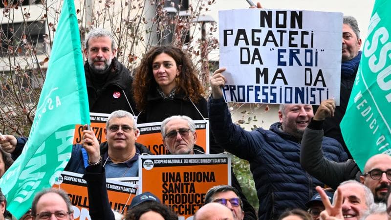 Medici in sciopero il 5 dicembre
