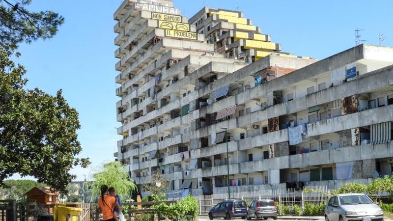 Il complesso delle Vele di Scampia
