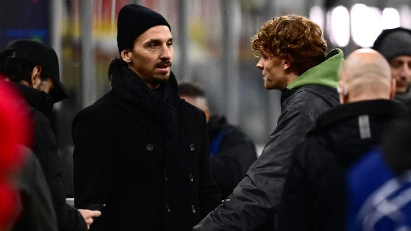 Ibrahimovic al Meazza con Sinner

