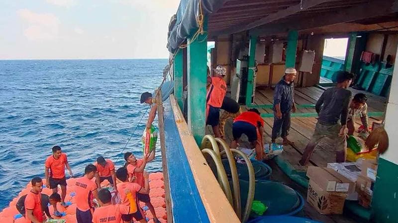 La&nbsp;Guardia Costiera Filippina di servizio nelle acque contese
