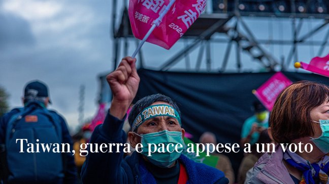 <a href="https://puntoitalia.online/esteri/2023/12/10/news/taiwan_elezioni_presidenziali_candidati-421609290/?ref=RHLM-BG-P5-S1-F">Le elezioni delle prima democrazia di lingua cinese e la paura di un'escalation militare che minaccia gli equilibri mondiali</a> <a href="https://puntoitalia.online/podcast/le-inchieste/2023/12/11/news/taiwan_guerra_e_pace_appese_a_un_voto-421628408/?ref=RHLM-BG-P5-S1-T1" class="Interattivo">Il Podc</a>ast                         	 	    	<em class="story__author"> 		<br /></em>