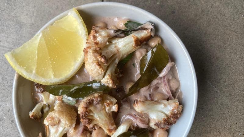 Ricetta: cavolfiore alle foglie di curry