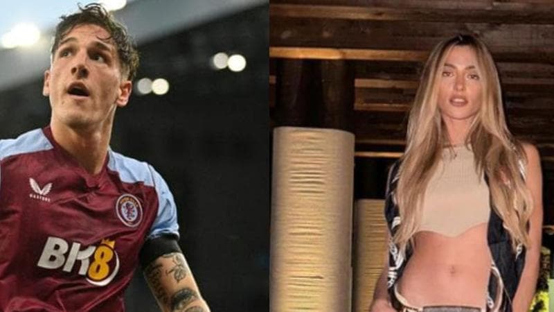 Nicol&ograve; Zaniolo e Soleil Sorge (foto da Instagram)
