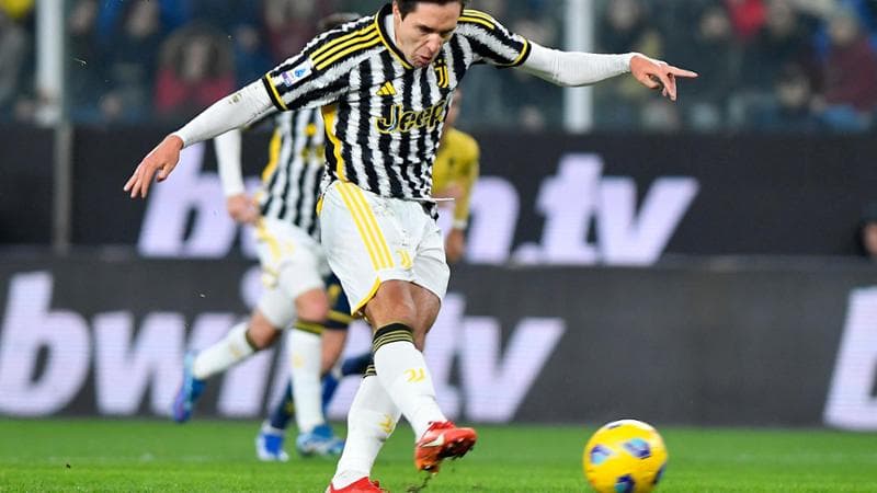 Il rigore di Federico Chiesa
