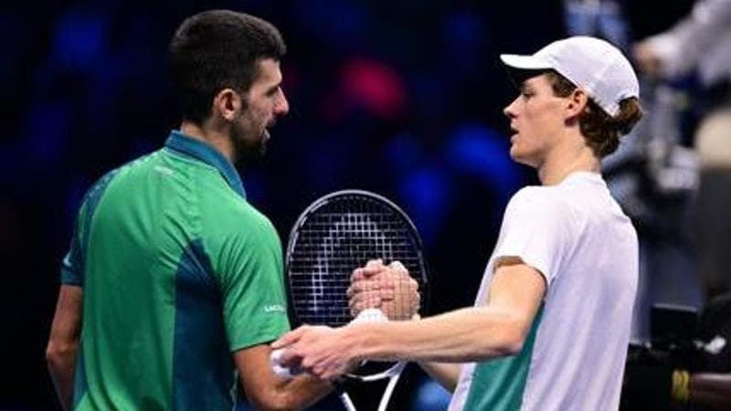 Djokovic e Sinner
