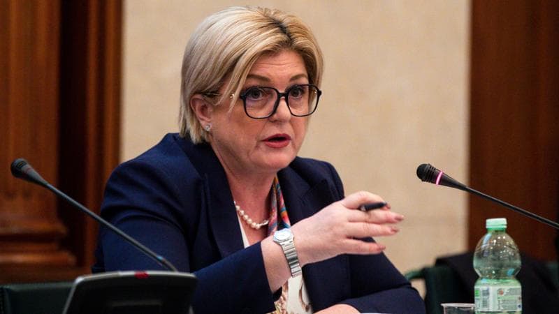 La ministra del Lavoro Marina Calderone
