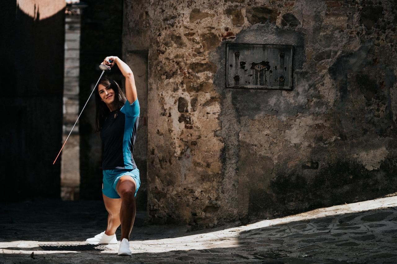 Francesca Palumbo, medaglia d&rsquo;oro europea di fioretto, archivio Apt Basilicata
