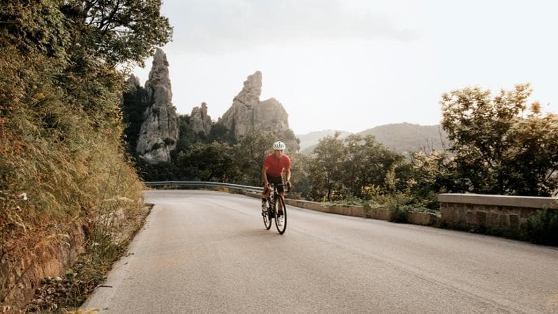 Le Dolomiti Lucane e Domenico Pozzovivo, simbolo del ciclismo italiano nel mondo,&nbsp;archivio Apt Basilicata
