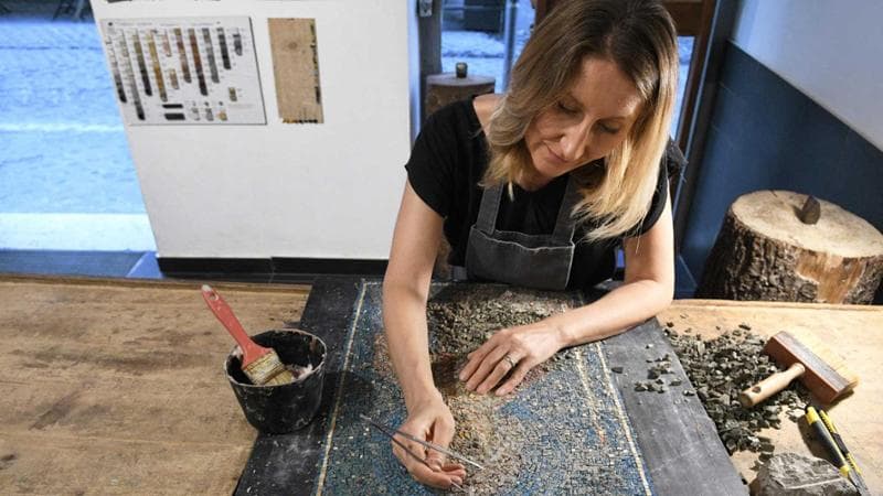 Giuliana Medicova - Studio Cassio - Arte del Mosaico (Roma)
