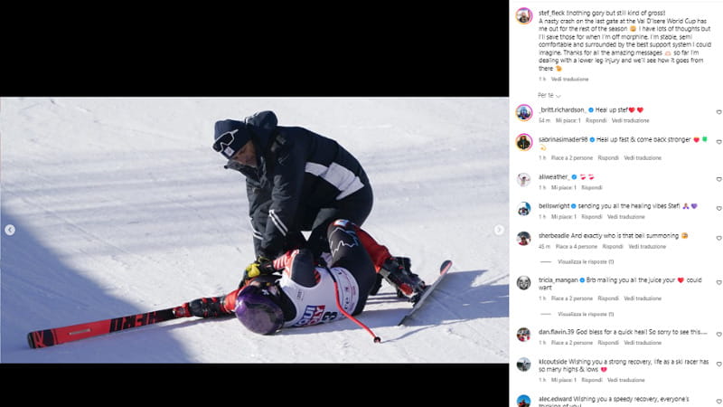Il post di Stefanie Fleckenstein su Instagram
