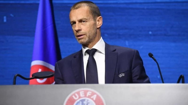 Aleksander Ceferin, 56 anni, &egrave; presidente Uefa dal 2016, quando fu eletto dopo le dimissioni di Michel Platini
