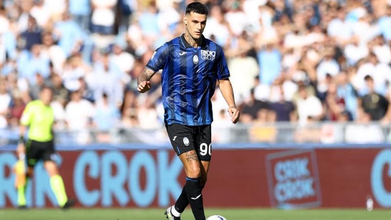 Gianluca Scamacca, attaccante dell'Atalanta alto 1,95
