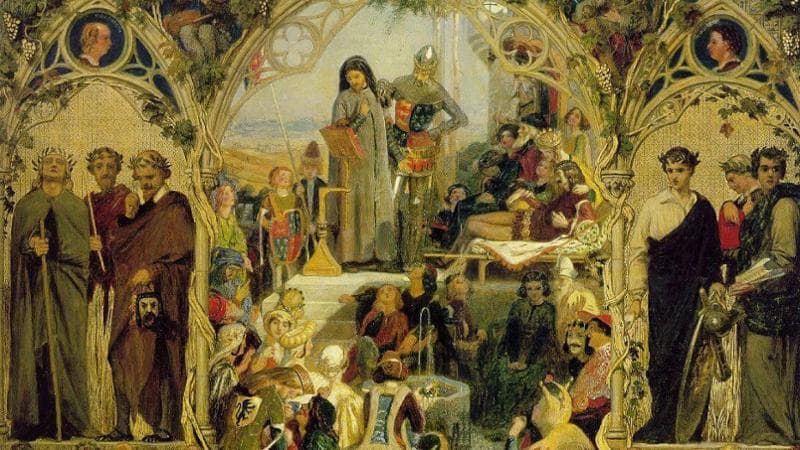 Ford Madox-Brown - I semi e i frutti della poesia inglese (1845-1853)&nbsp;
