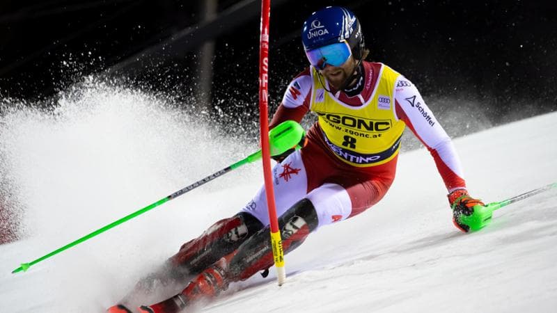 Marco Schwarz a Madonna di Campiglio
