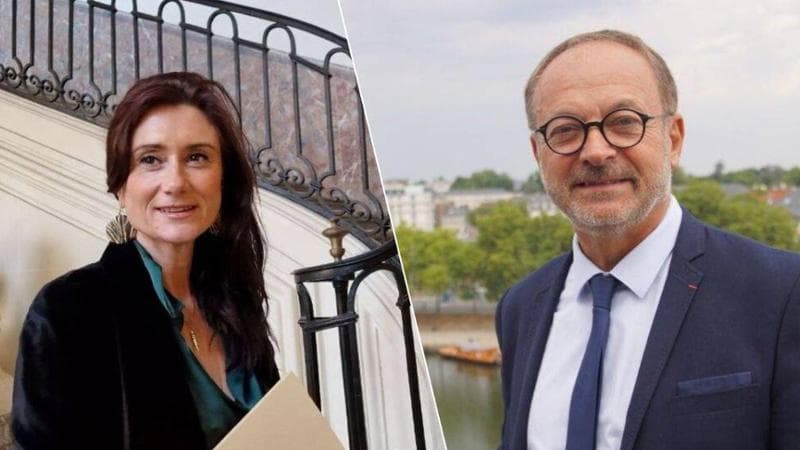 Sandrine Josso e Jo&euml;l Guerriau

