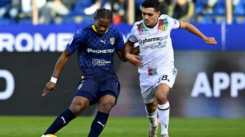 Una fase di Parma-Ternana
