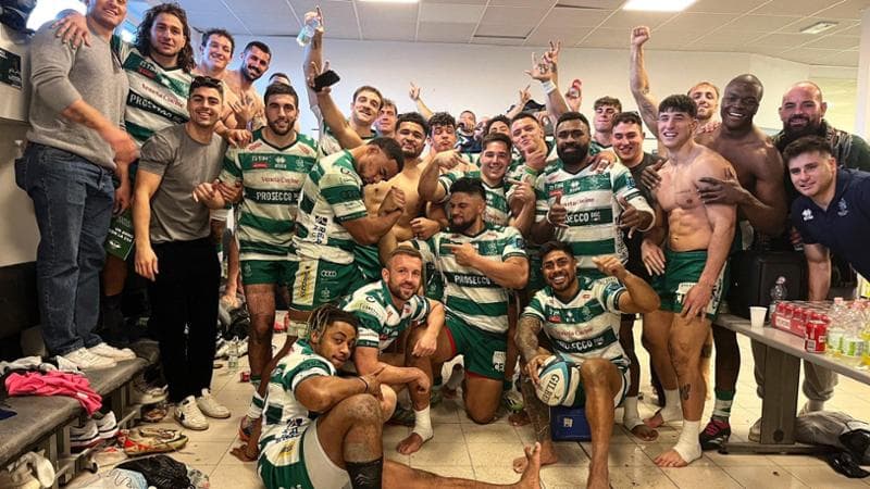 Rugby, derby italiano con tante emozioni: Benetton Treviso batte Zebre 31-24