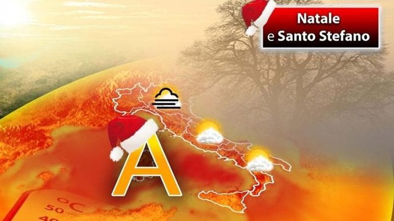 Previsioni meteo, ecco cosa ci aspetta per Vigilia, Natale e Santo Stefano