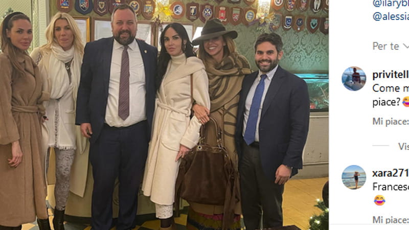 Totti, un like alla foto di Ilary scatena i fan