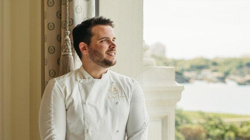 Lo chef Aur&eacute;lien Largeau
