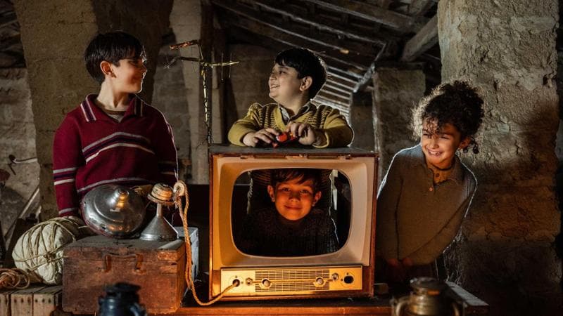 I piccoli protagonisti del film 'La luce nella masseria'
