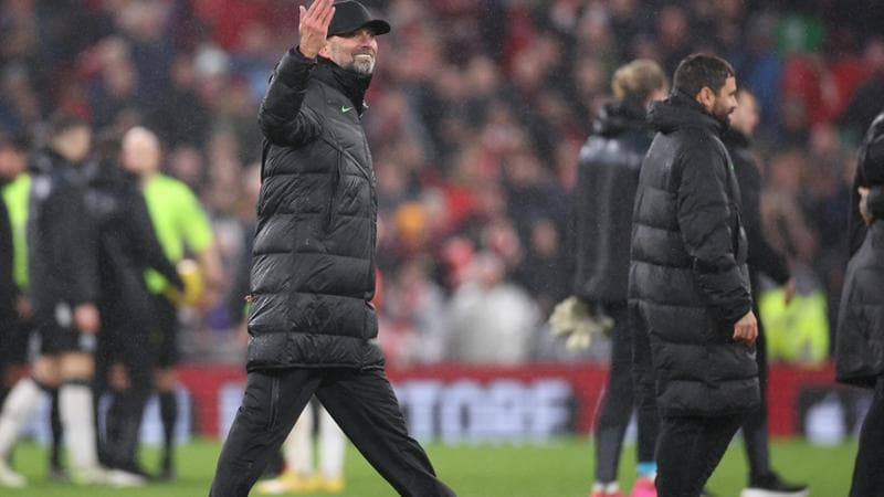Jurgen Klopp al termine del match col&nbsp;Newcastle
