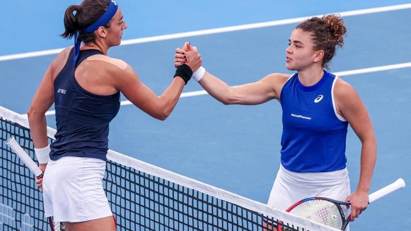 Caroline Garcia e Jasmine Paolini
