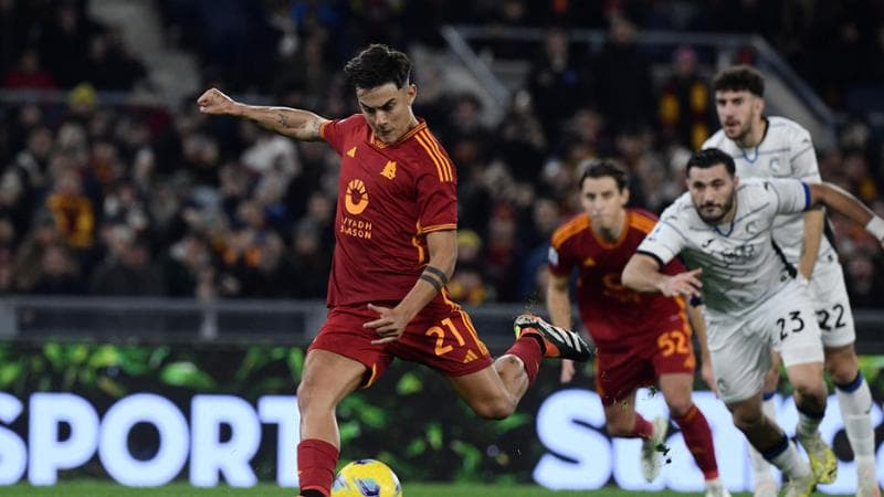 Roma-Atalanta 1-1: Dybala replica a Koopmeiners. Ora testa al derby di Coppa Italia