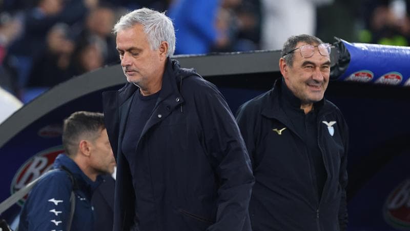 Mourinho e Sarri
