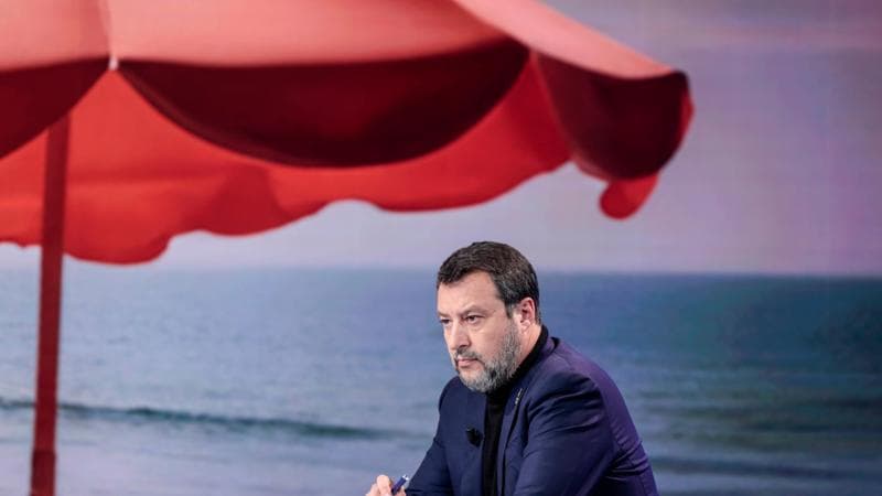 Matteo Salvini a "Porta a porta"
