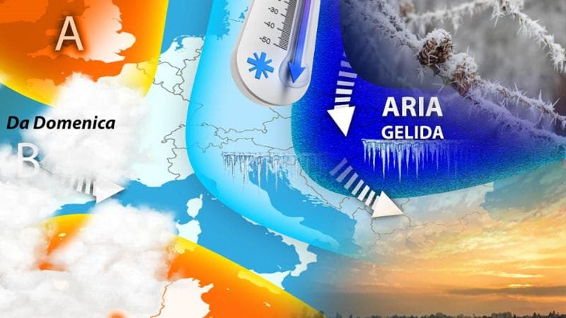 Previsioni meteo, weekend diviso a metà: sabato freddo ma soleggiato, domenica mite ma nuvolosa
