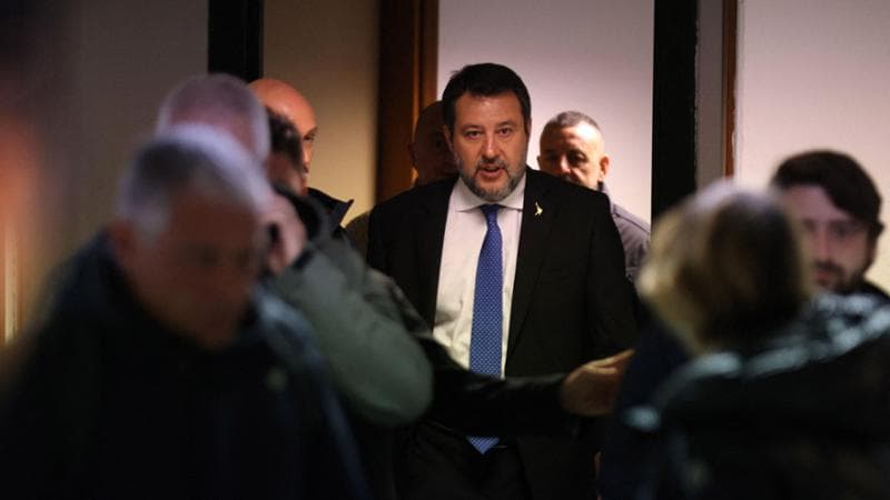 Il leader leghista Matteo Salvini
