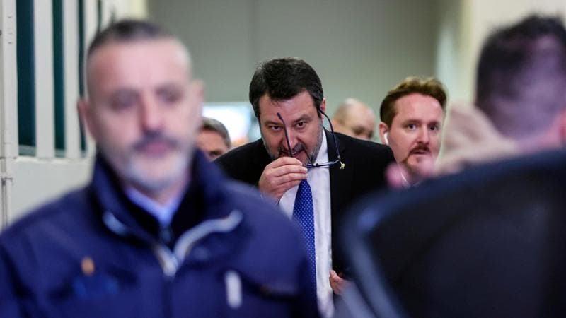 Il leader leghista e vicepremier, Matteo Salvini

