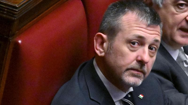 Il sottosegretario alla Giustizia Andrea Delmastro
