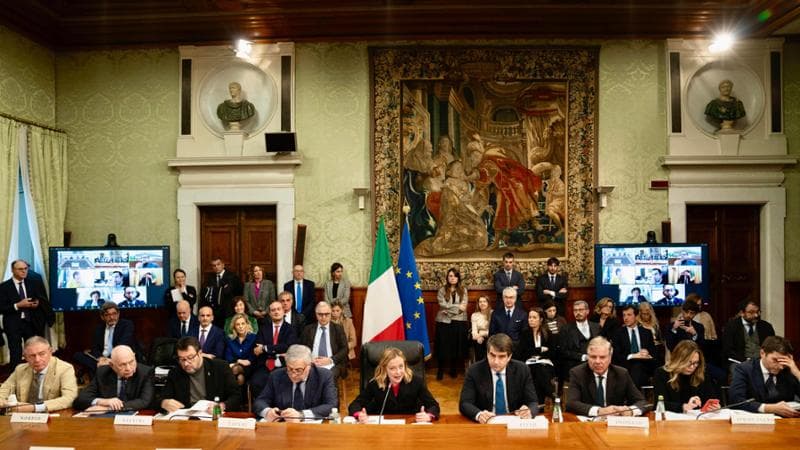 La cabina di regia sul Pnrr a Palazzo Chigi
