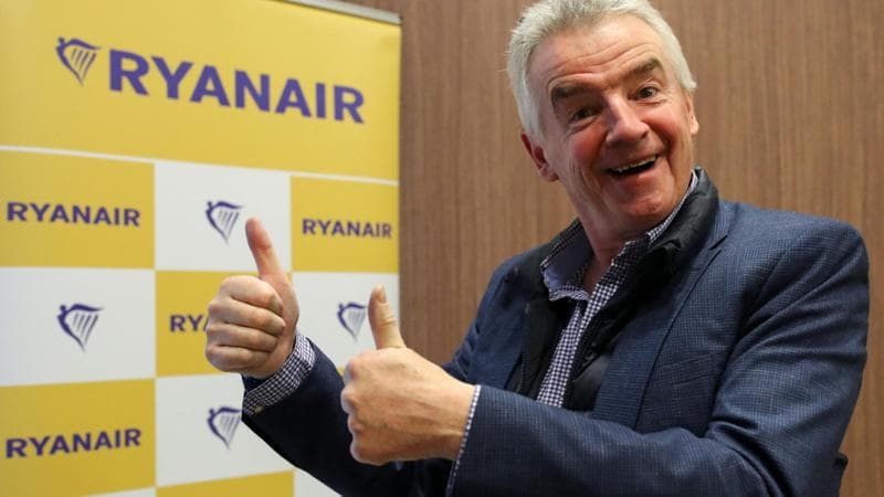 O’Leary (Ryanair): “Nuovi rincari quest’estate. Ita-Lufthansa? Benefici per i contribuenti ma danneggerà l’Italia”