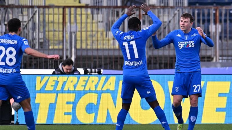 Zurkowski esulta con i compagni
