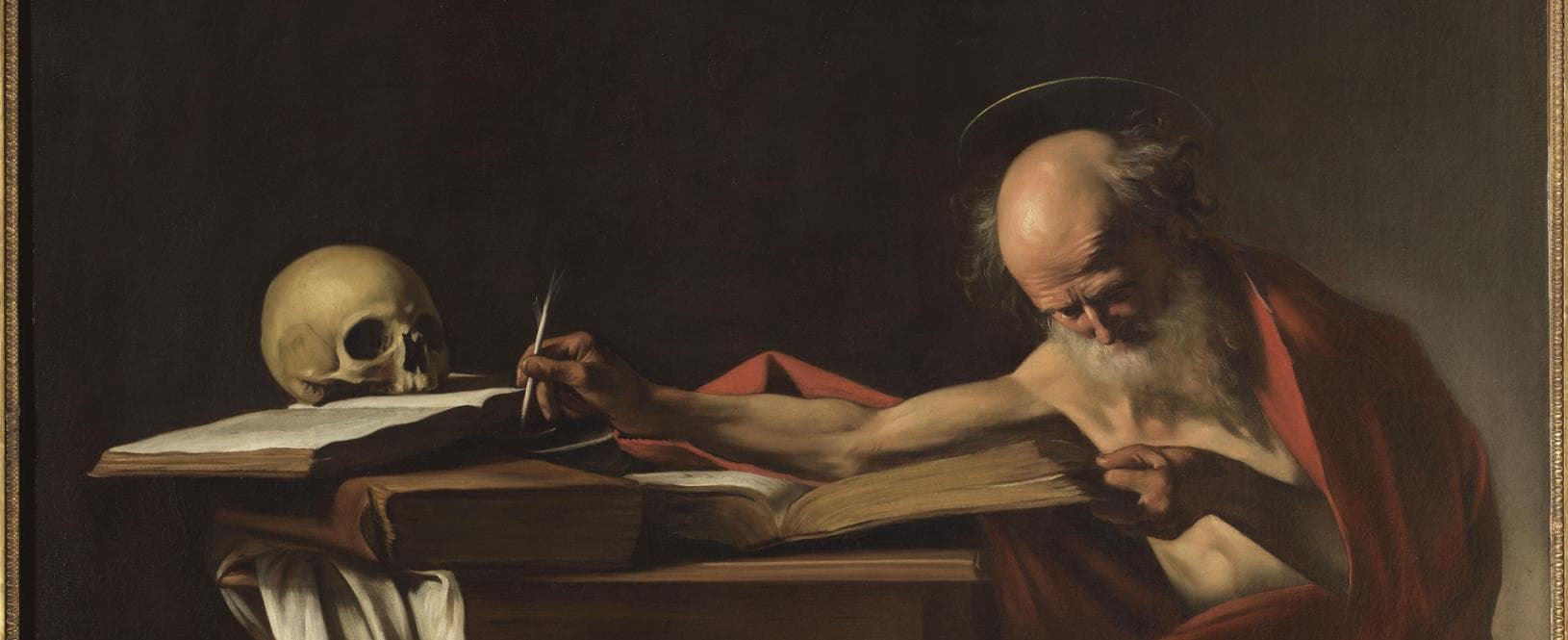San Girolamo, Caravaggio&nbsp;(Galleria Borghese, Roma)
