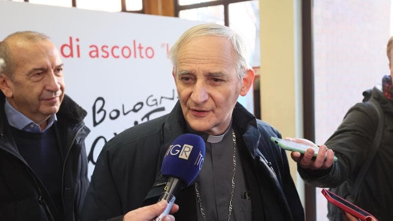 Zuppi: “In Italia la povertà si cronicizza, non c’è più un ascensore sociale”