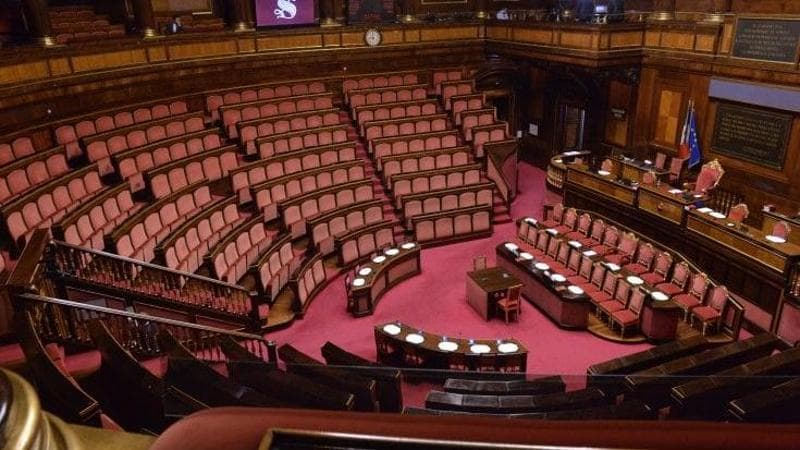 L'Aula del Senato
