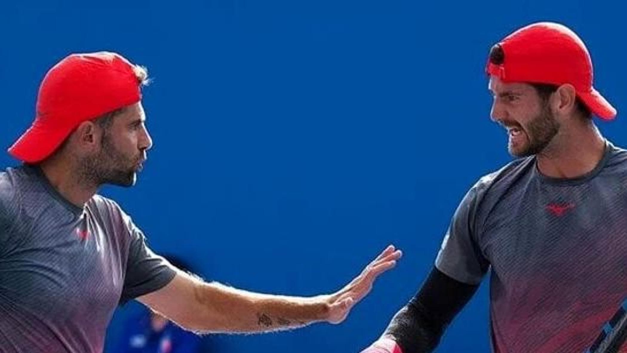 Bolelli and Vavassori in the doubles final at the Australian Open they