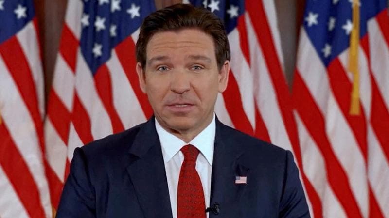 Il governatore della florida Ron DeSantis