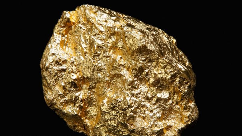 Pépita D'or Naturel Lucentissime - Provenance Western Australia, Minéral Rare Et Neuf