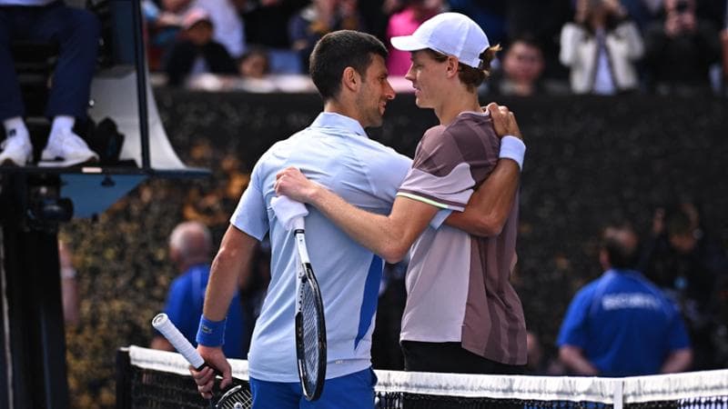 Djokovic e Sinner a Melbourne