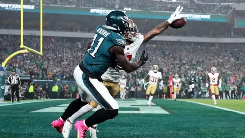 I 49ers travolgono gli Eagles. McCAffrey e Samuel straripanti.  Chiefs, che scivolone coi Packers