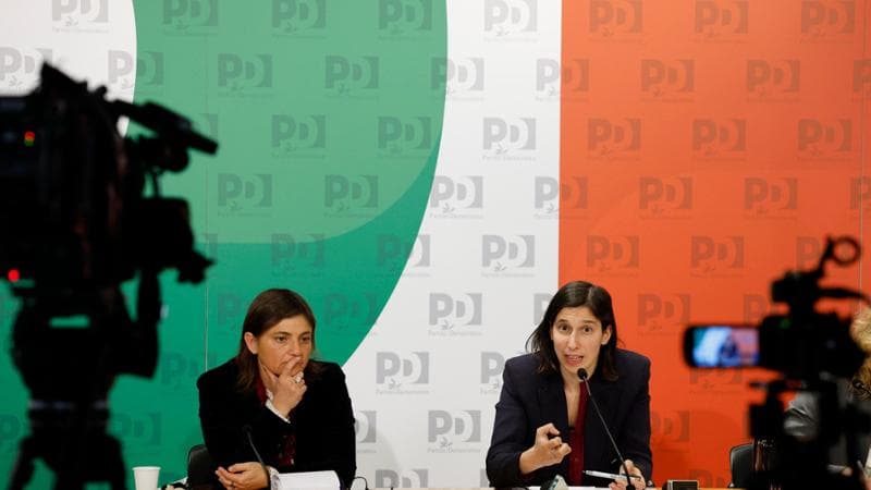 Elly Schlein e Debora Serracchiani durante l’incontro al Nazareno