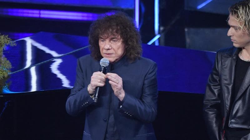 Riccardo Cocciante e Irama al 74esimo Festival di Sanremo