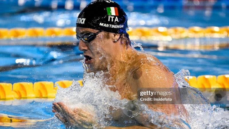 Nicol&ograve; Martinenghi, 24 anni, campione del mondo 2022 dei 100 rana
