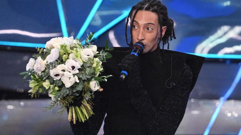 Ghali a Sanremo 2024